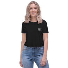 Load image into Gallery viewer, Embroidered Crop Tee